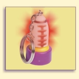 FLASHING ORNAMENTAL KEYRING